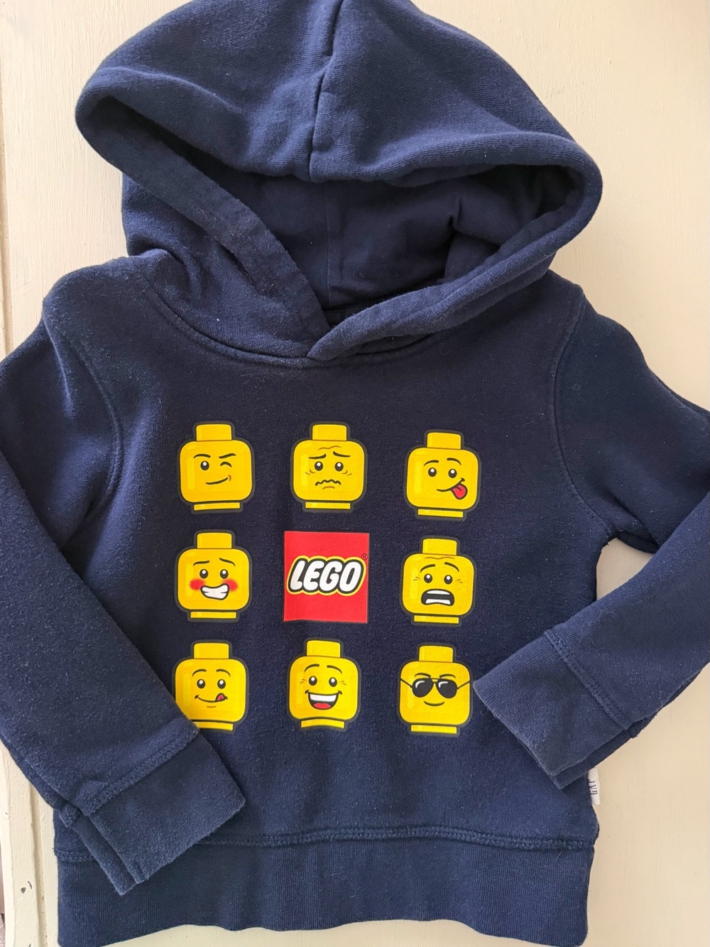 GAP LEGO 3T Kids Navy Blue Hooded Sweatshirt